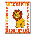 Happy Lion Alphabet Play Rug