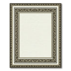 Classic Brown Cream Scroll Border Rug