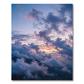 Ethereal Twilight Clouds Abstract Impressionist Rug