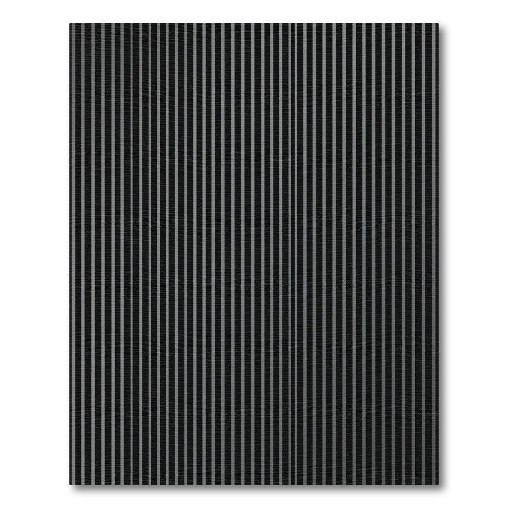 Monochromatic Vertical Stripe Statement Rug