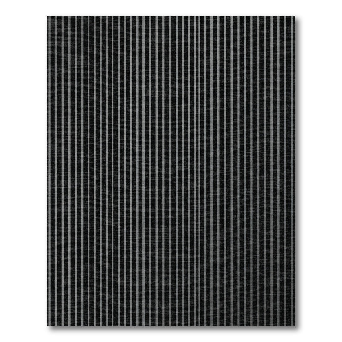 Monochromatic Vertical Stripe Statement Rug