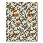 Vintage Floral Vine Cream Rug