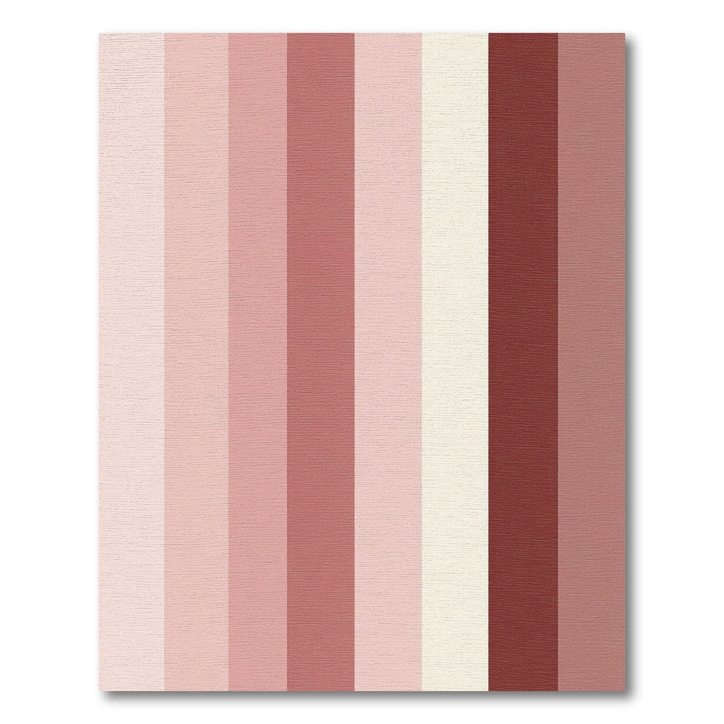 Pink Graduated Stripe Rug