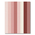 Pink Graduated Stripe Rug