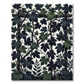 Dark Green Vine Lattice Textile Rug