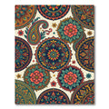 Vibrant Paisley Mandala Burst Rug