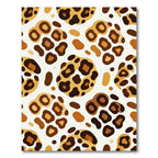 Bold Earthy Leopard Animal Spot Rug