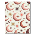 Retro Celestial Moon Star Ensemble Rug