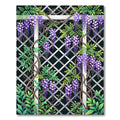 Wisteria Blossom Trellis Floral Art Rug