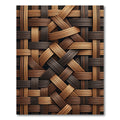 Woven Espresso Beige Texture Rug