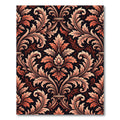 Baroque Floral Acanthus Vines Rug