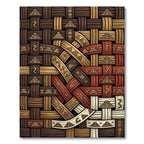 Aztec Woven Serpent Earth Tone Earthscape Rug