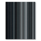 Monochrome Vertical Stripe Gradient Rug