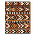 Rustic Tribal Arrow Stripe Rug