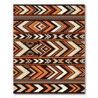Rustic Tribal Arrow Stripe Rug