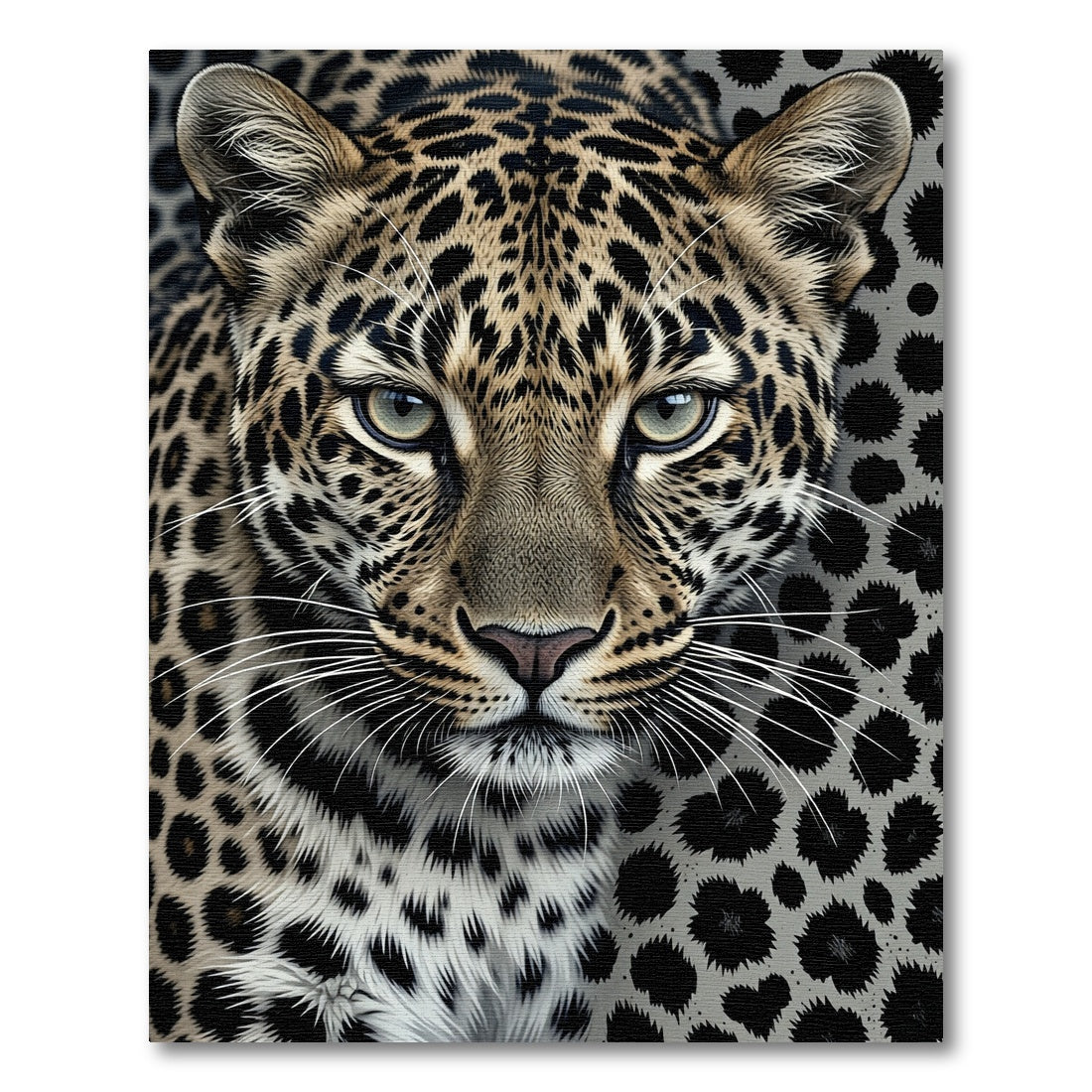 Bold Leopard Spot Wildlife Rug