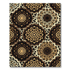 Animal Print Medallion Leopard Spotted Rug