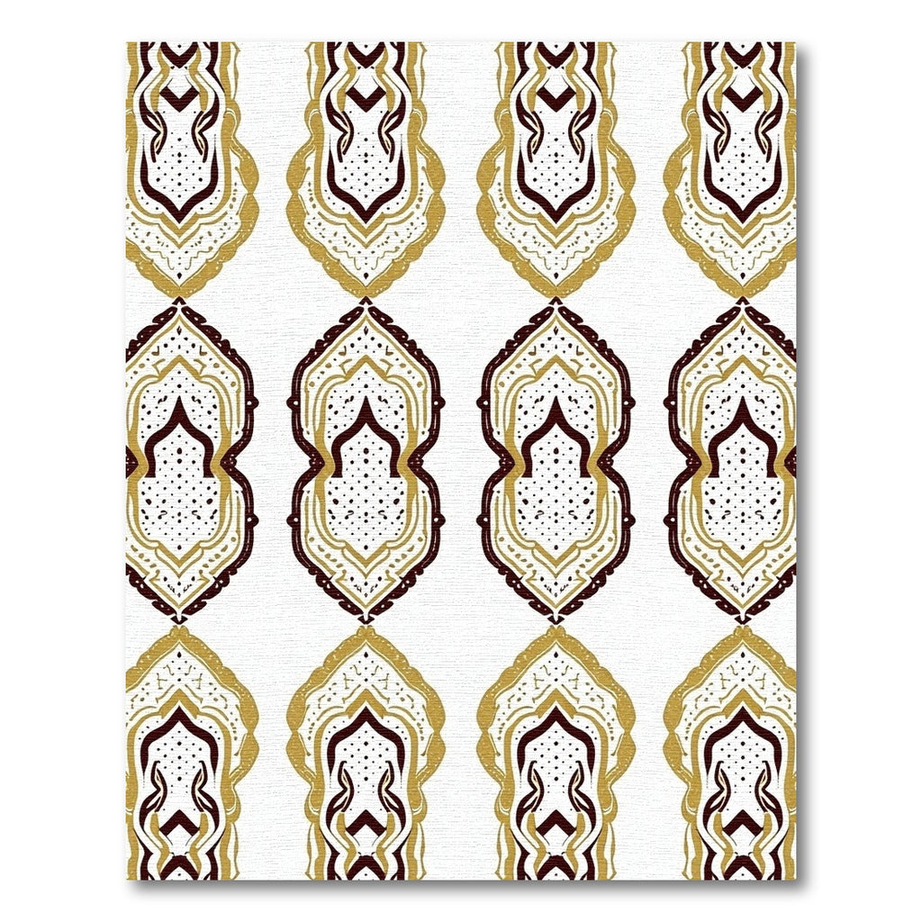 Gilded Ochre Noble Arch Array Rug