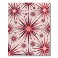 Crimson Starburst Mid Century Appeal Rug