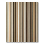 Earthy Rustic Tone Vertical Stripe Rug