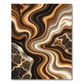 Rich Earthy Agate Swirl Rug