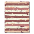 Shabby Chic Striped Splatter Rug