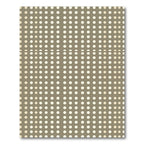 Taupe Polka Dot Grid Rug