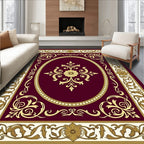 Ornate Floral Swirl Detailed Rug