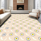 Daisy Patchwork Fun Pattern Rug