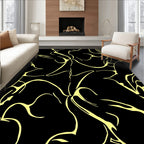 Abstract Bold Lines Pattern Rug