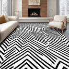 Bold Line Abstract Pattern Rug