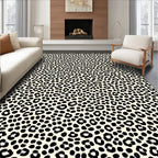 Classic Leopard Spots Pattern Rug