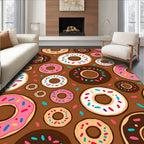 Donut Sprinkle Delight Pattern Rug