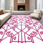 Geometric Lines Design Rug