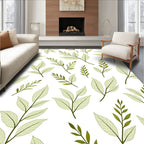 Botanical Branches Pattern Design Rug
