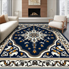 Ornate Floral Mandala Classic Pattern Rug