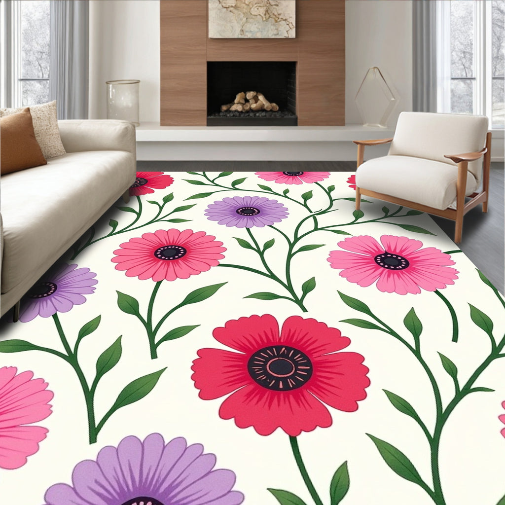 Floral Vine Delight Rug