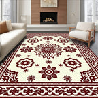 Ornate Mandala Paisley Accent Rug
