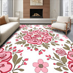 Whimsical Floral Bouquet Pattern Rug