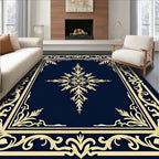 Elegant Royal Border Floral Rug