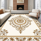 Traditional Floral Sunburst Medallion Rug