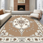 Antique Floral Medallion Design Rug