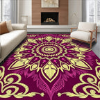 Rich Mandala Floral Pattern Rug