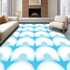 Abstract Sunburst Pattern Rug