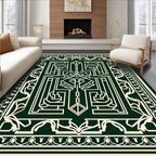 Art Deco Geometric Symmetry Design Rug