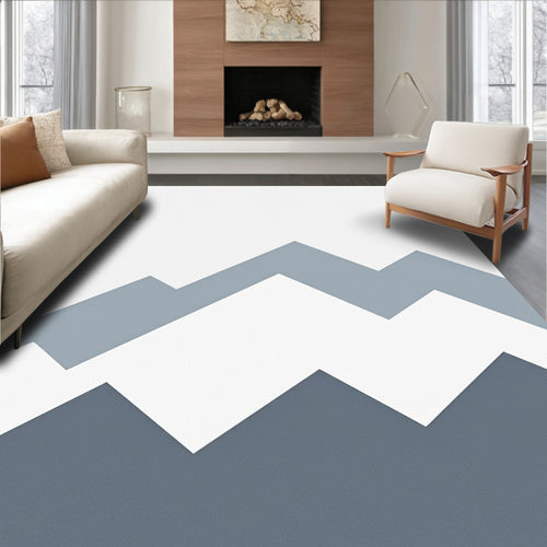Abstract Mountain Landscape Design Rug