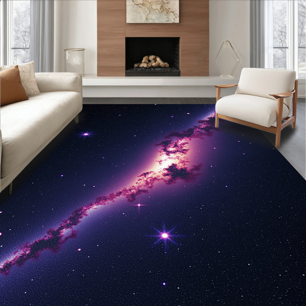 Nebula Starry Night Cosmic Rug