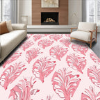 Ornate Floral Repeating Pattern Design Rug