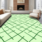 Abstract Intersecting Lines Pattern Rug