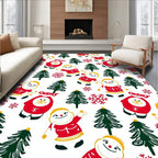 Whimsical Christmas Style Pattern Rug